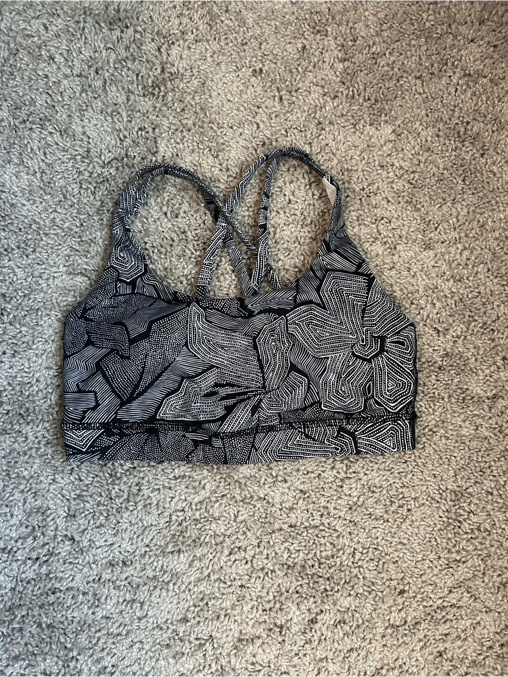 Lululemon Strappy Sports Bra